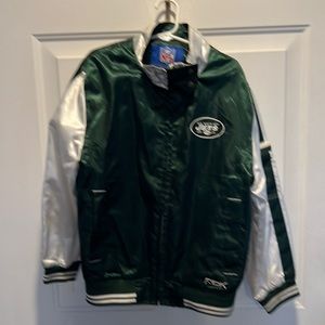 Girls NY Jets Satin Jacket 💚✈️🏈
